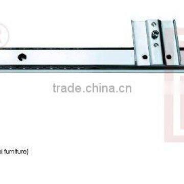 Two-section key board slide rail