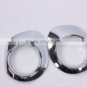 Automotive Decorative ABS Chrome Front Fog Light Lamp Cover 2 Pcs For Smart Fortwo 2015 Accessories