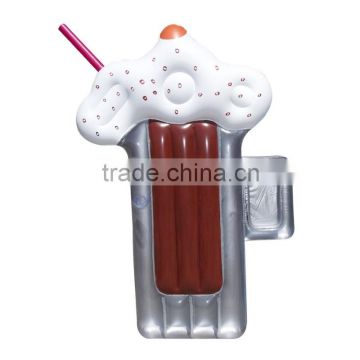 Food inflatable pool float ice cream manufacturers/inflatable ice cream float