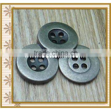 Factory wholesale black metalic buttons
