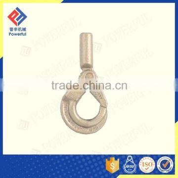 SELFLOCKING SAFETY G80 LIFTING SHANK HOOK