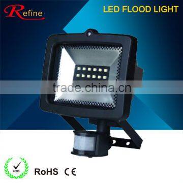 led floodlight with sensor IP54 650lumen 10w led flood light fixture