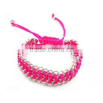 fashion handmade thread chain bracelet