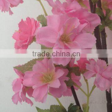 artificial indoor cherry blossom tree, silk cherry flower tree branches