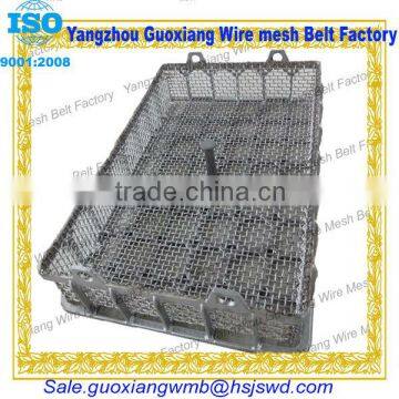 Giant heavy stainless steel gabion box