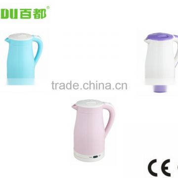 electric boiling water pot, kettle with complete certification has hot sale market