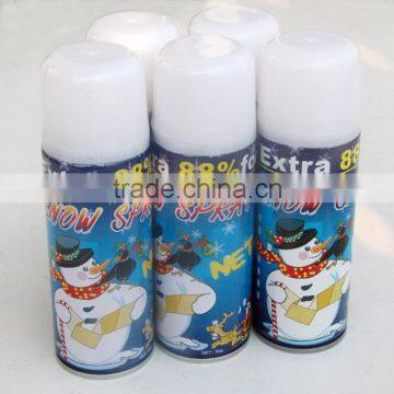 eco-friendly party snow flake canned snow spray