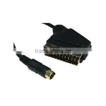 Scart to S-Video Cable 1.5m