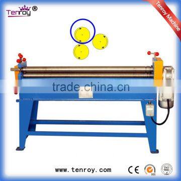 sheet metal three-roller plate bending machine