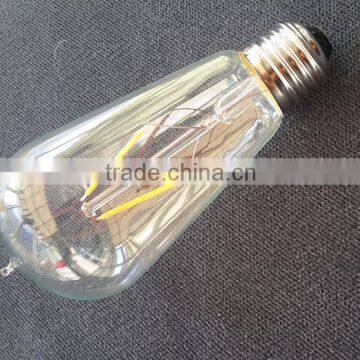 new ST58 led filament dimmable bulbs