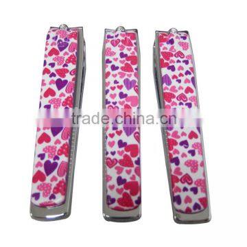 211 carbon steel nail clipper with pattern/ with printin/ with customized designs/nail cutting clipper/ sharp cutting tools