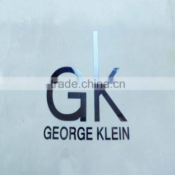 Wholesale Vintage Nickel Metal Letters Sticker photo-4