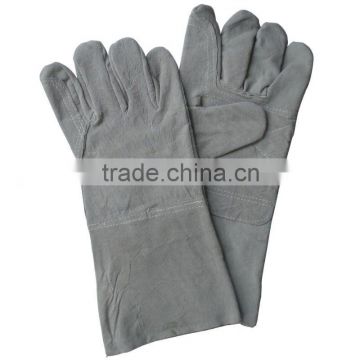 Grey Cow Split Leather Welder Glove