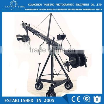 Factory supply 3-axis motorized dutch head 8m broadcast dslr crane video jib crane