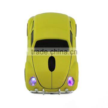 Computer Accessories LED Light Car Shape Wireless Mouse for Corporate Gift