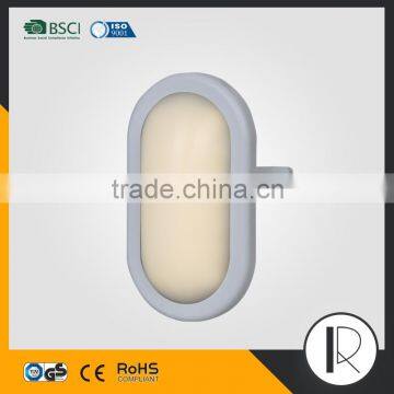 050802 Plastic Humidity Led Tri Plastic Damp Proof Factory Directly Oval Square Led Flush Mounted Ceiling Bulkhead Light photo-6