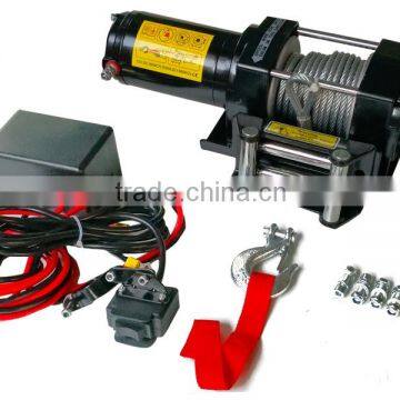 Mini Winch 3000Lb Portable ATV winch 3000Lb 12V ATV Winch
