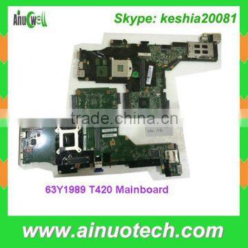 Brand New Laptop Mainboard for Lenovo T420 Laptop Motherboard Integrated FRU 63Y1989 System Board INTEL MOTHERBOARD