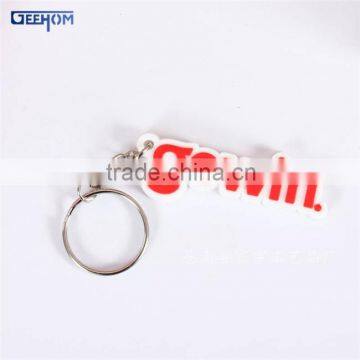 2d or 3d effect factory cheap diy letter keychain