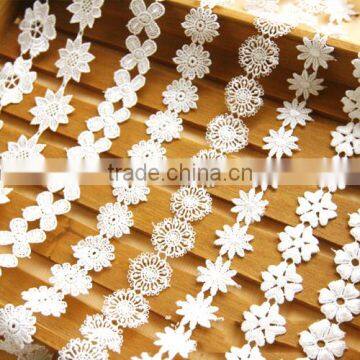 professional custom made fashion lace trim for decoration