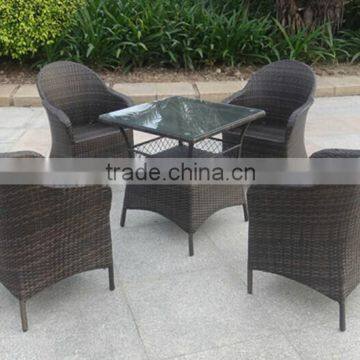 Square or Round Wicker Dining Chair/rattan Table