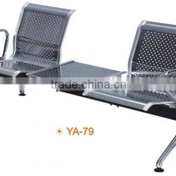 public airport lobby metal waiting chair hospital waiting seating YA-79