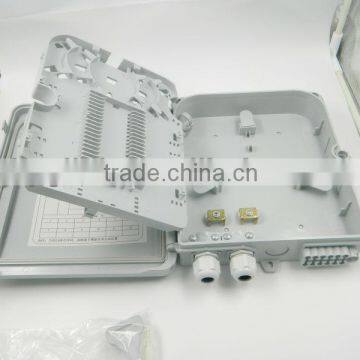 Fiber optic outdoor terminal box for ftth network project