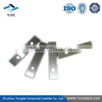 supply high quality tungsten carbide knife blade for cutting metal or aluminum