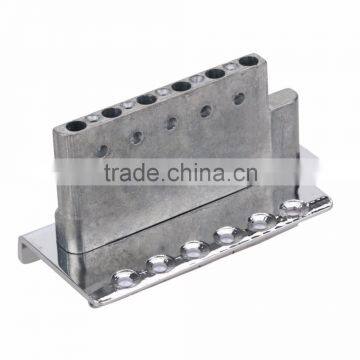 Acoustic Guitarra Guitar Parts 1 Set Chrome 6 Strings Bass Guitar Tremolo Bridge With Bar For Strat ARE4 photo-4