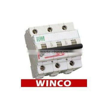 C45 3P D100A Miniature Circuit Breaker MCB