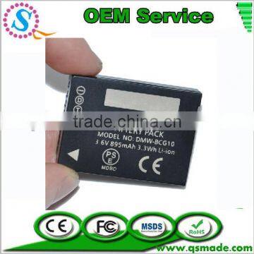 For Panasonic DMW-BCG10 Rechargeable Li-po Digital Battery Pack Factory OEM