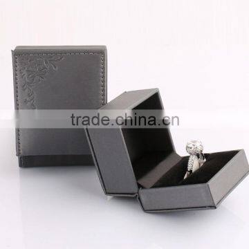 High Level PU & Plush Pattern Jewelry Gift Boxes for Bangle Bracelet Earrings Pendant photo-3