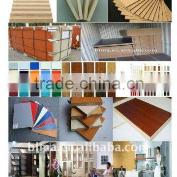 Melamine Paper furniture mdf and mdf wardrobes for furniture