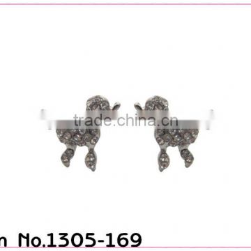 designer animal earrings