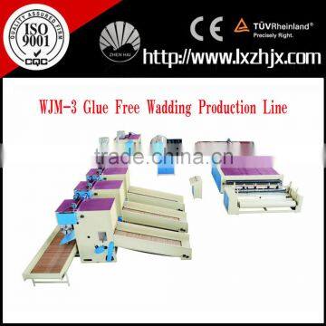 Nonwoven Sintepon Production Line , Polyester Fiber Wadding Machine