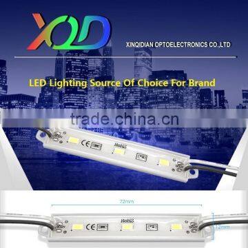 XQD $0.05 3Pcs Led 0.72W Led Module Pixel Lights Waterproof 7512 Smd 5730 5630 Single Color RGB LED Module