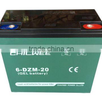 CHILWEE Battery 12v24a@20hr(6-dzm-20)