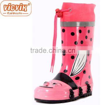 kids fashion cheap waterproof rain boot