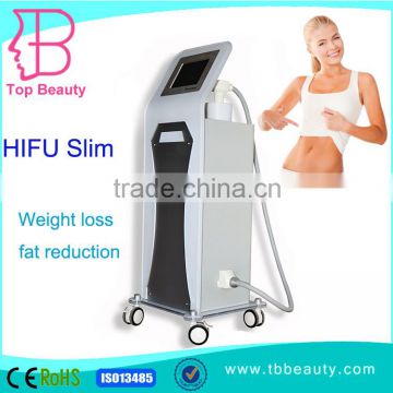 High Intensity Focused Ultrasound Hifu Pigment Removal Shape Hifu Beauty Machine Korea 7MHZ