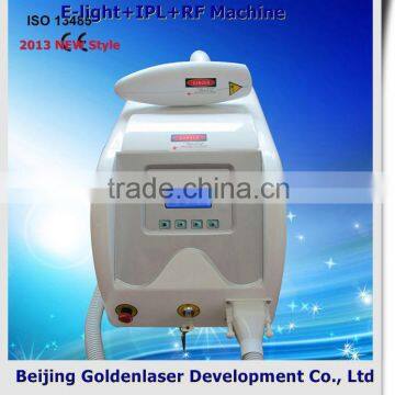 2013 Exporter E-light+IPL+RF machine elite epilation machine weight loss 2013 v8 slimming machine