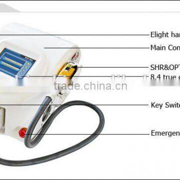 Strong Power CE TUV Approved 3000w SHR Hair Removal Elight Skin Rejuvelation Ipl Italian photo-4