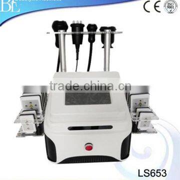 2015 Cheapest Price Beauty Equipment 12pcs pads laser cavitation vacuum RF device