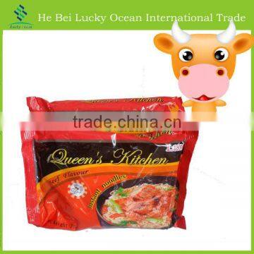 beef /chicken / shrimp flavour instant noodles