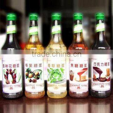 Fruit Flavored Syrup for Coffee Milk Tea