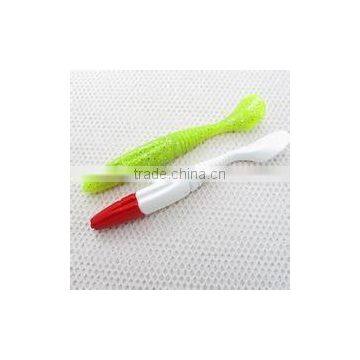 PVC 55MM soft fishing lures with wholesale price