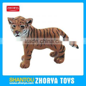 Plastic Animal Model Wild Animals Standing Tigers Figures toys