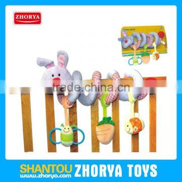 Zhorya nice quality baby toy rabbit Crib pendant