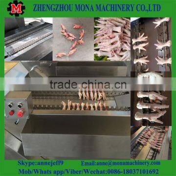 High Capacity 400-450kg/h Chicken Feet Processing Equipment,chicken Paw Cutting Machine,chicken Claw Cutting Machine