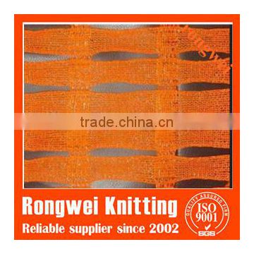 hdpe knitting plastic orange construction net