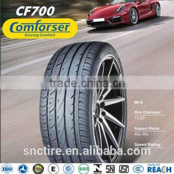 China famous manufacturer COMFORSER car tire